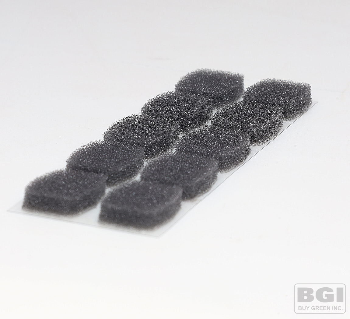 10X Microphone Sticky Sponge Windscreen For HME HS6000 HS6100 HS6200 HS6300 WH200, WH210, WH300, WH310, WH340 Intercom Headsets