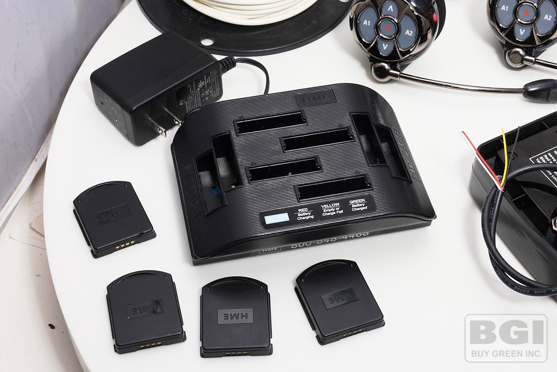 Complete HME ION IQ 6100 & 2x HS6300 Headset Wireless Fast Food Drive Thru Intercom System