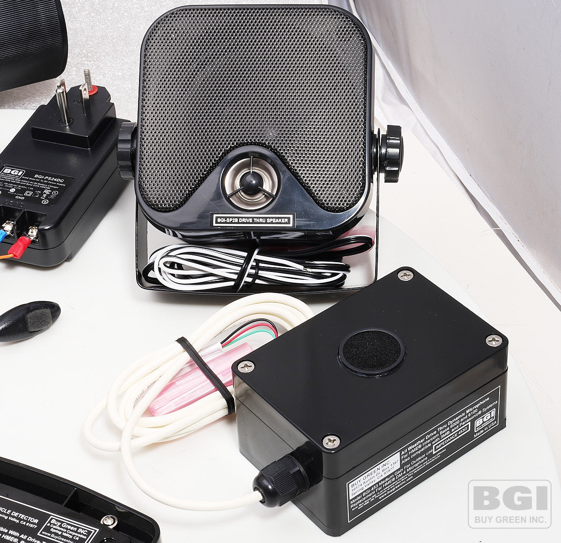 Complete HME ION IQ 6100 & 2x HS6300 Headset Wireless Fast Food Drive Thru Intercom System