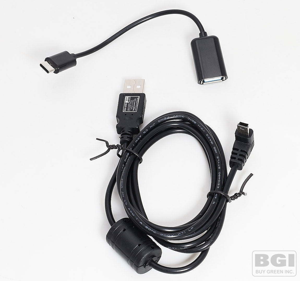 BGI-USB1 WITH USB-C ADAPTER. FOR CARS THAT ONLY HAVE USB-C PLUG ON THE DASHBOARD