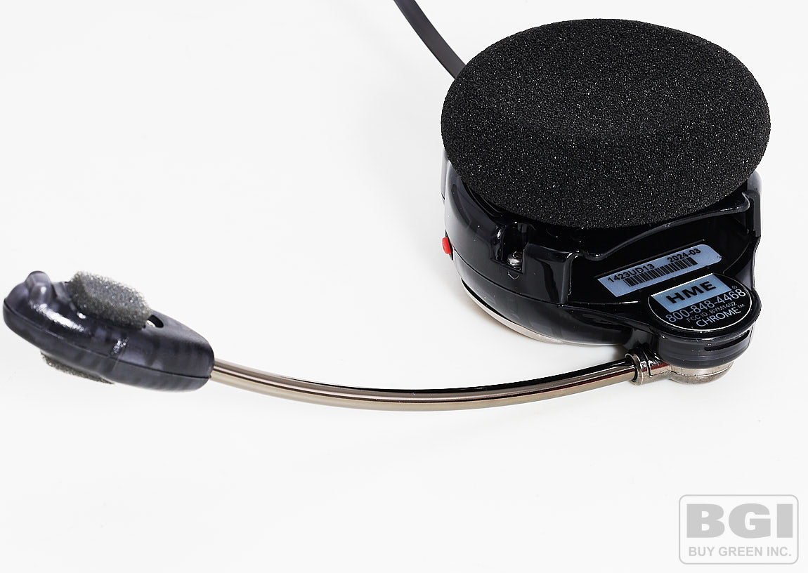 NEW HME HS6300 Chrome Headset For BASE 6000 Ion IQ 6100 & EOS HD 6200 Drive Thru Intercoms