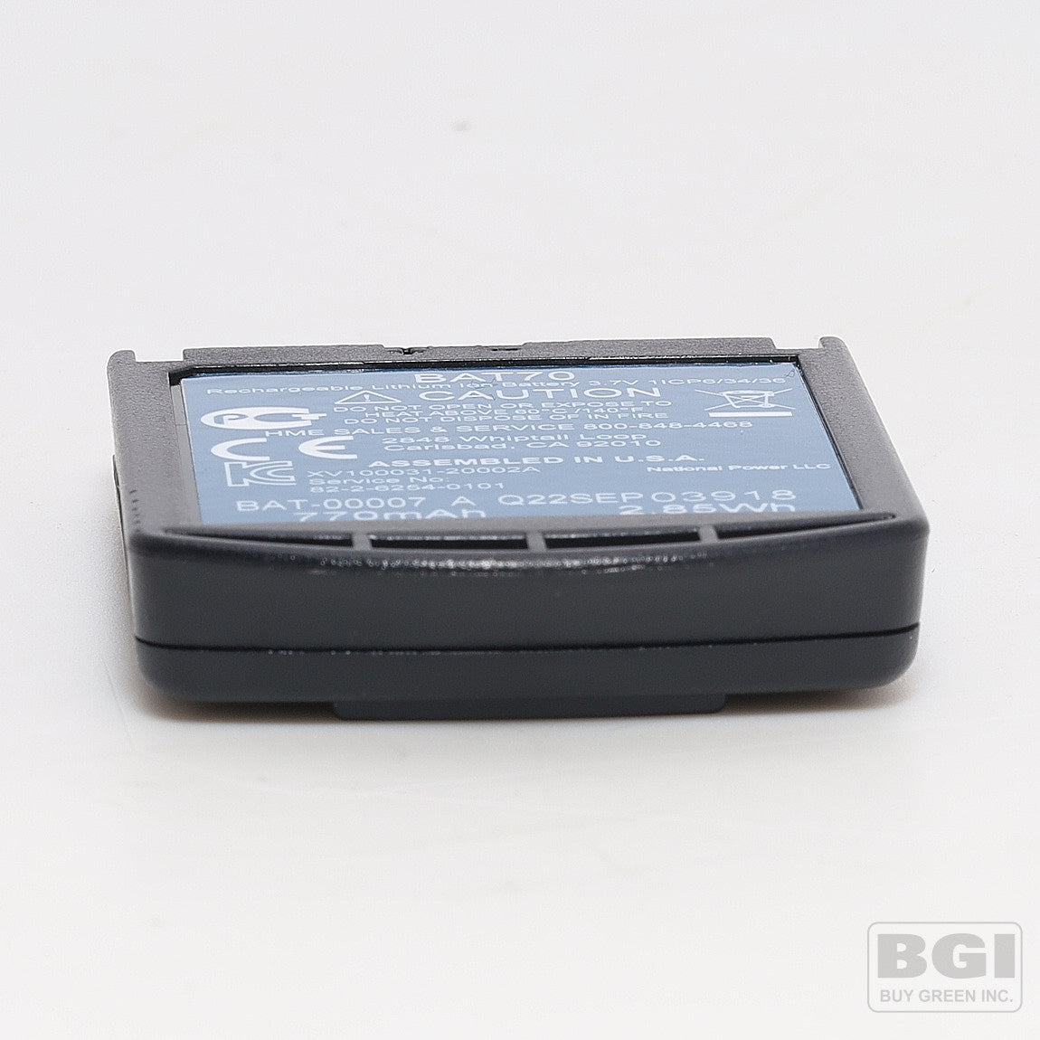 HME BAT70 Battery For NEXEO HDX HS7000 Drive Thru Intercom Wireless Headset