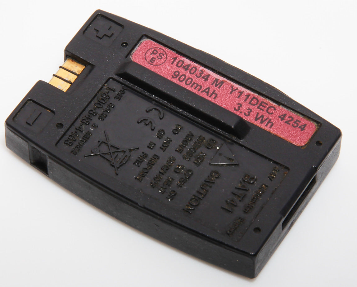 USED Clear-Com HME BAT41 RED Rechargeable Lithium Ion Battery 3.6V 900mAh 3.3Wh This is Authentic OEM Battery
