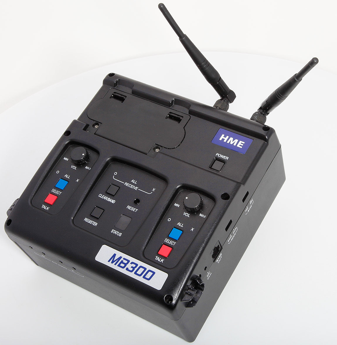 HME DX300 Video Production or Football Coach Intercom Base, 5 Headsets, 3 Beltpakcs, Charger