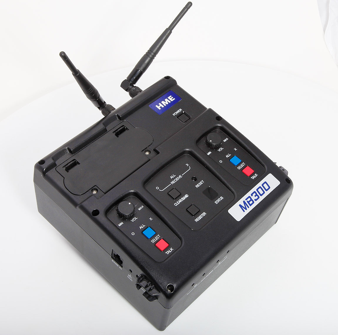 HME DX300 Video Production or Football Coach Intercom Base, 5 Headsets, 3 Beltpakcs, Charger