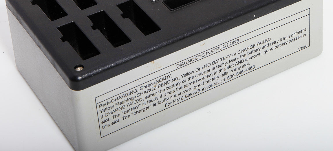 Used Clear-Com HME AC40A DC Battery Charger For BAT41 Wireless Intercom Batteries AC40