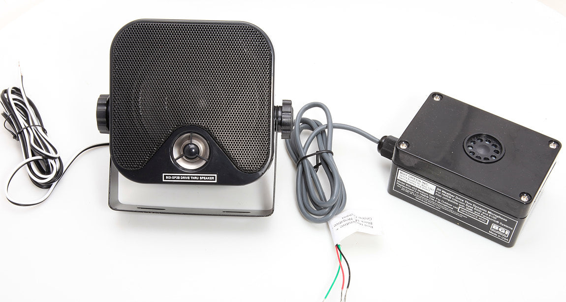 Complete HME ION IQ 6100 Dual Headset Fast-food Wireless Drive Thru Intercom System