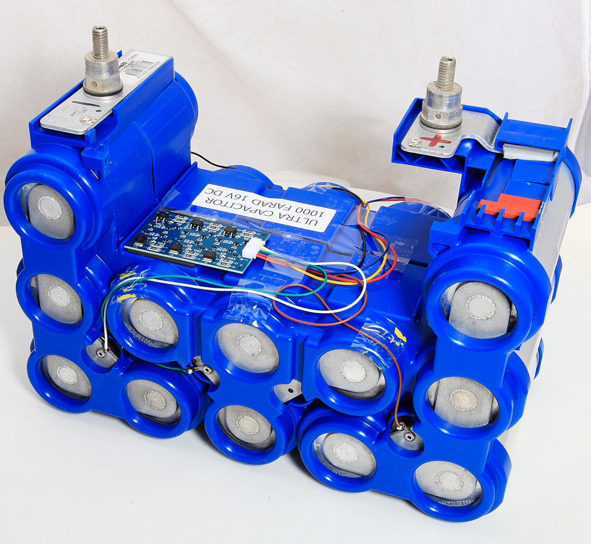 Maxwell Ultra Capacitor 1000 Farad 16V DC For Car Amps, Solar Panels, Car Starter etc.