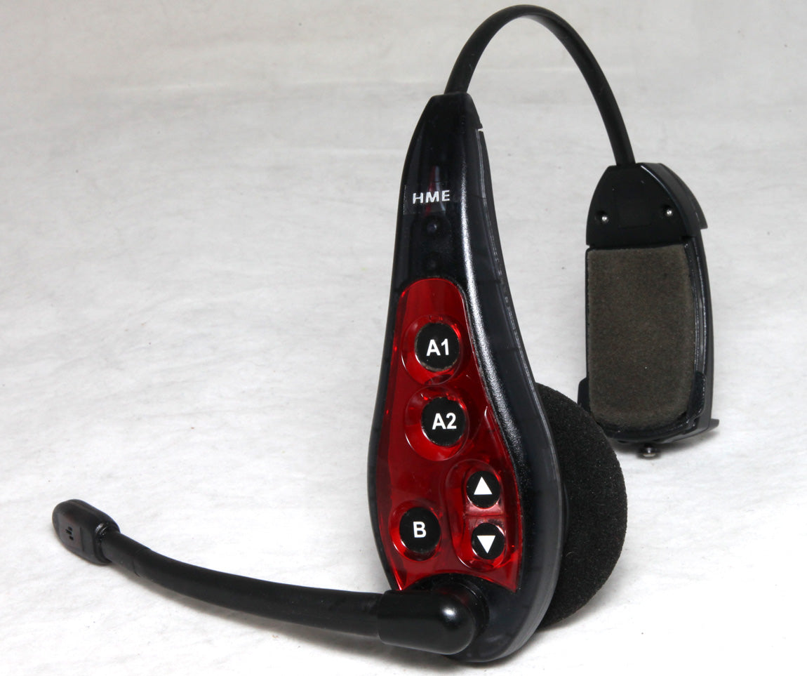 HME HS6000 Drive Thru Wireless Intercom Headset For IQ 6100 6000 BYMHS6000 ( USED )