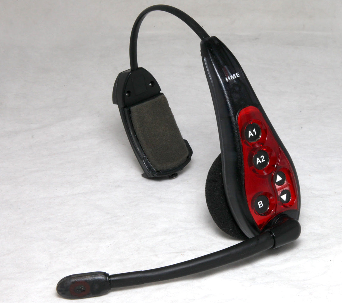 HME HS6000 Drive Thru Wireless Intercom Headset For IQ 6100 6000 BYMHS6000 ( USED )