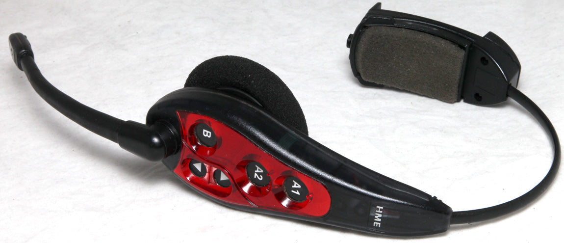 HME HS6000 Drive Thru Wireless Intercom Headset For IQ 6100 6000 BYMHS6000 ( USED )