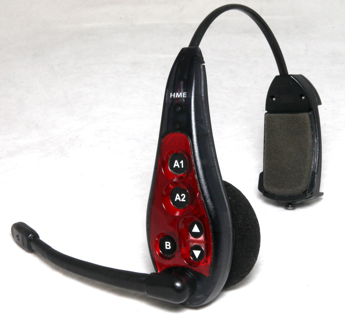 HME HS6000 Drive Thru Wireless Intercom Headset For IQ 6100 6000 BYMHS6000 ( USED )