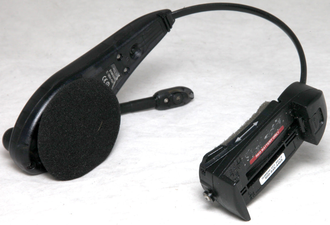 HME HS6000 Drive Thru Wireless Intercom Headset For IQ 6100 6000 BYMHS6000 ( USED )