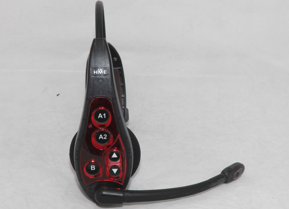 HME HS6000 Drive Thru Wireless Intercom Headset For IQ 6100 6000 With Battery ( USED )