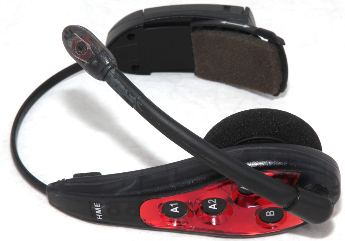 HME HS6000 Drive Thru Wireless Intercom Headset For IQ 6100 6000 With Battery ( USED )