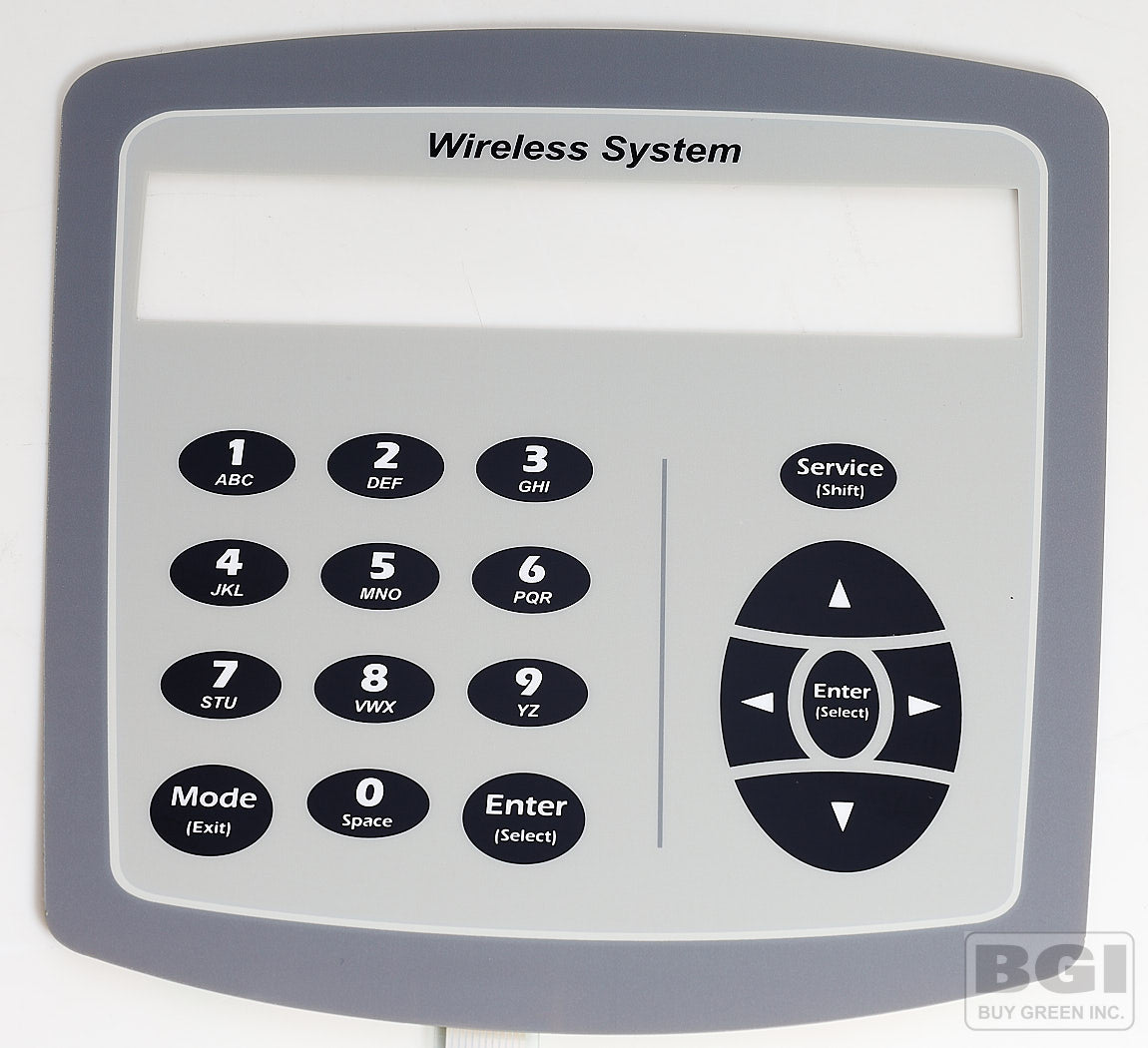 Numeric Keypad Keyboard For 3M XT-1 Wireless Drive Thru Intercom Base Station XT-1B Part Numbers: 401431, XT1, XT-1, 78-8117-4227-5