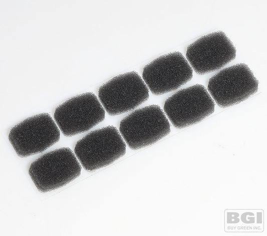 10X Microphone Sticky Sponge Windscreen For HME HS6000 HS6100 HS6200 HS6300 WH200, WH210, WH300, WH310, WH340 Intercom Headsets