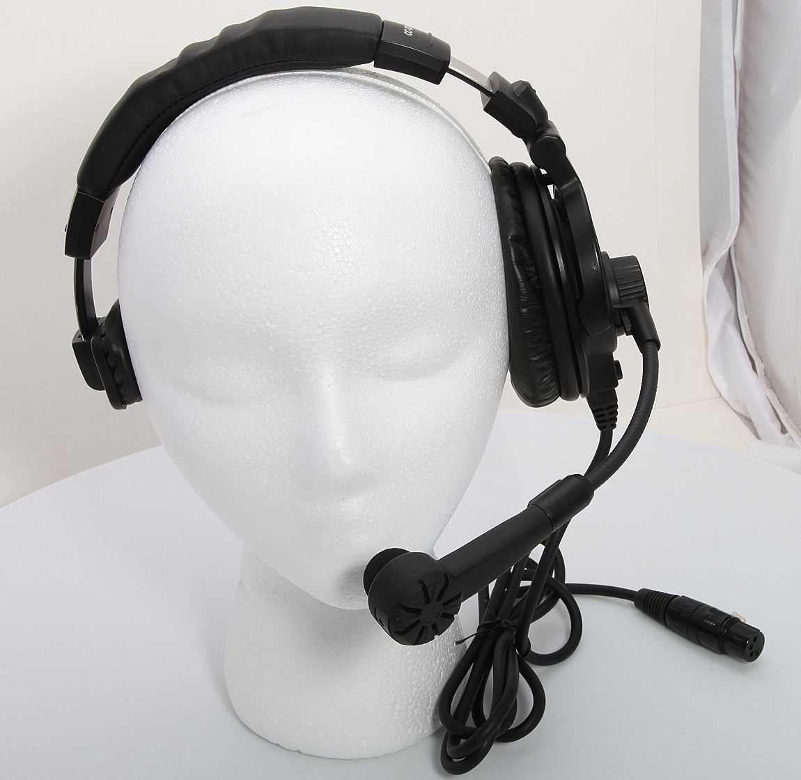 Used Clear-Com® CC-300-X4 Intercom Headset With 4 Pin Female XLR Plug