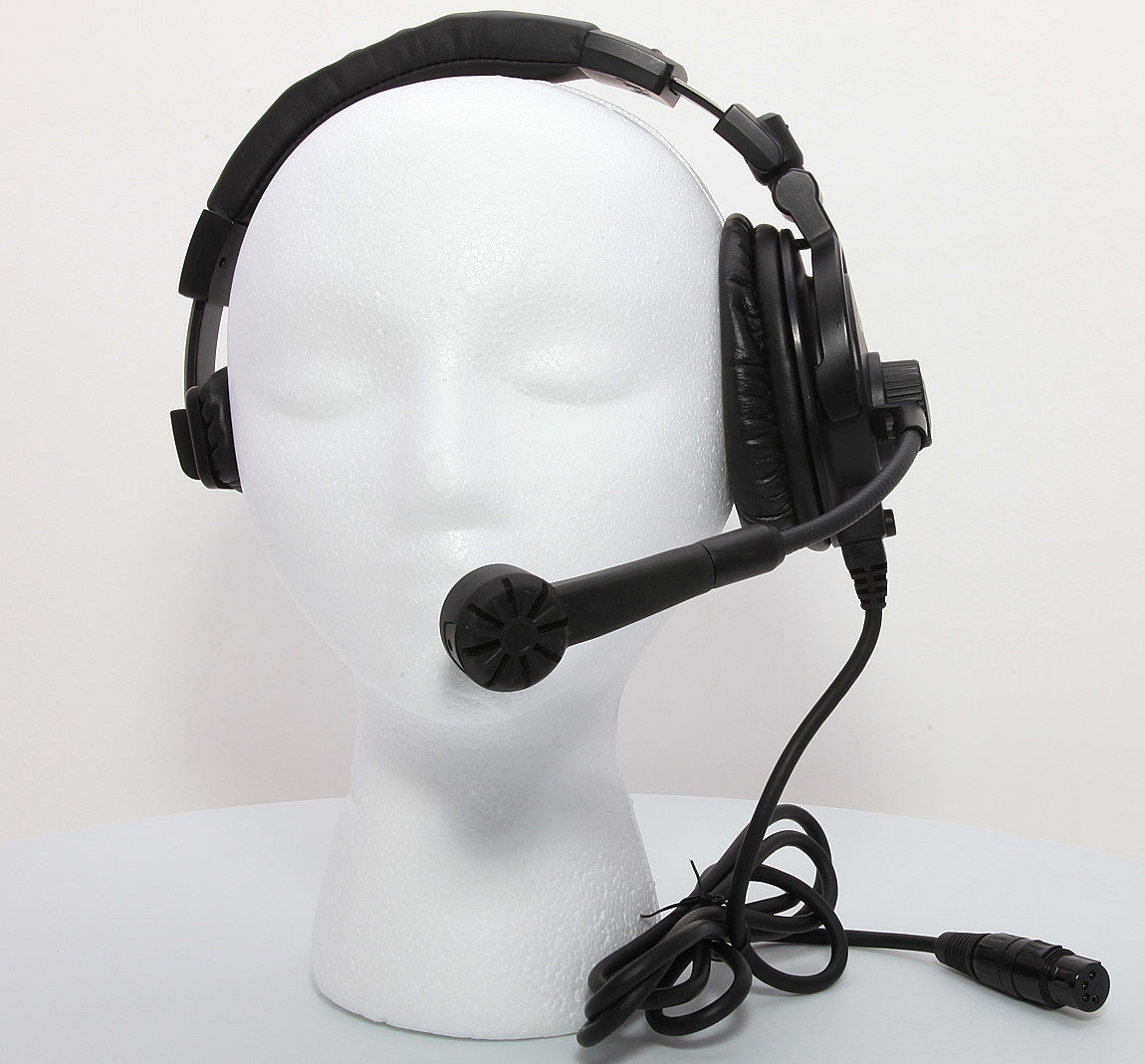 Used Clear-Com® CC-300-X4 Intercom Headset With 4 Pin Female XLR Plug