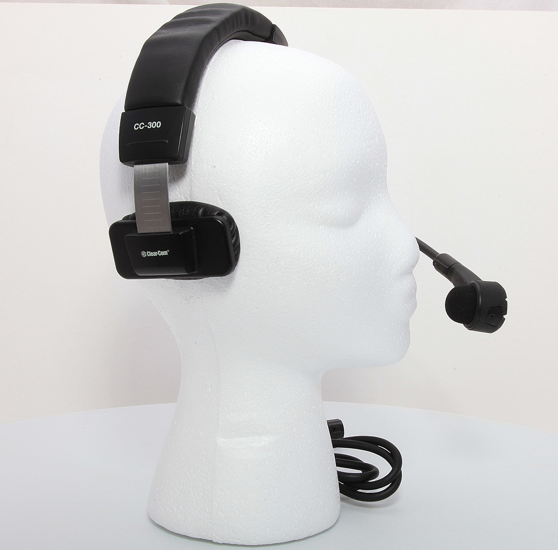 Used Clear-Com® CC-300-X4 Intercom Headset With 4 Pin Female XLR Plug