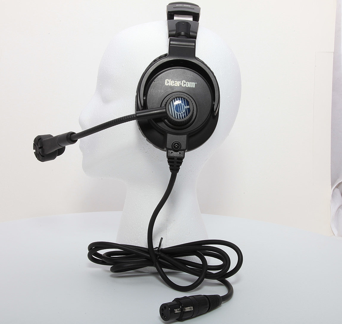 Used Clear-Com® CC-300-X4 Intercom Headset With 4 Pin Female XLR Plug