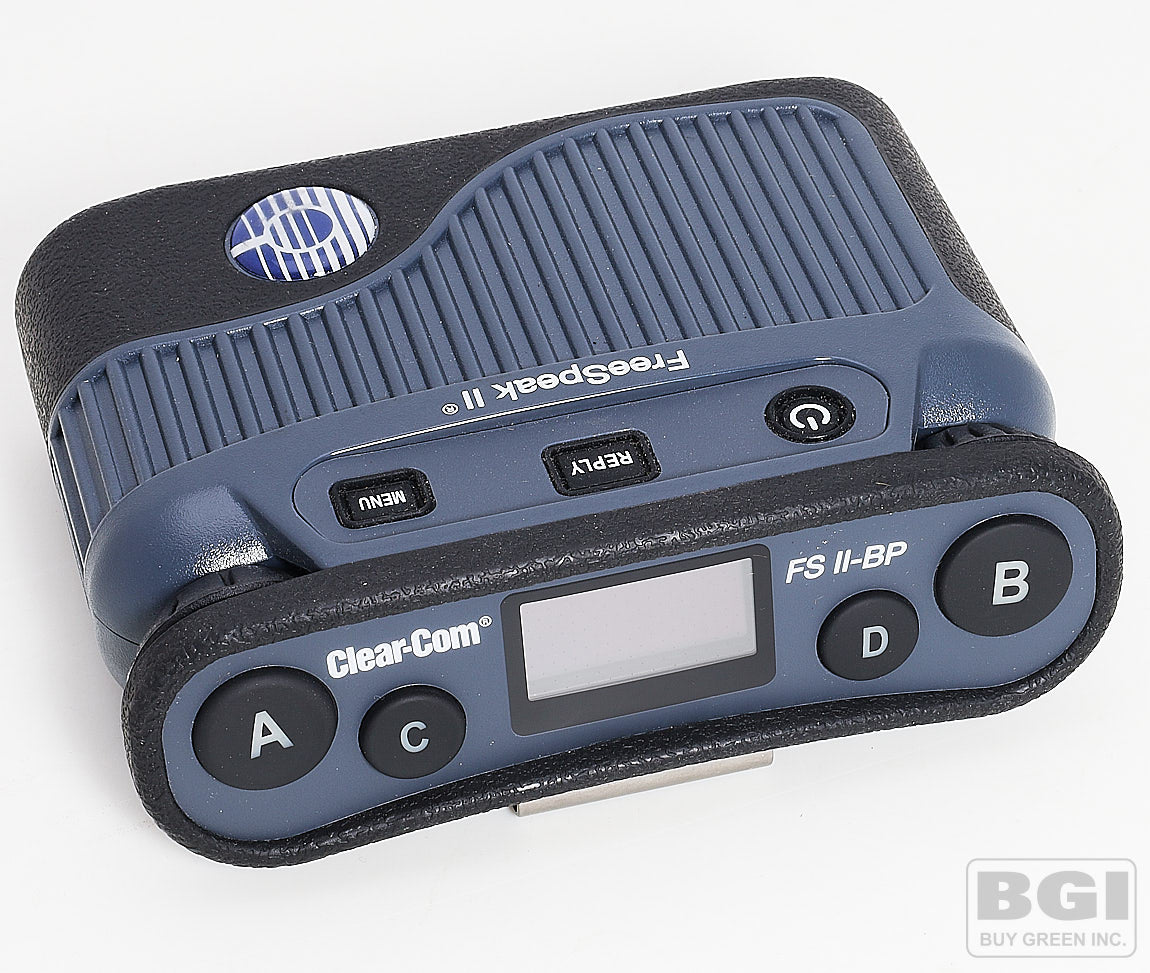 USED HME Clear-Com Free Speak II 1.9GHz FS II-BP BP1G9 Wireless Intercom Beltpac Only