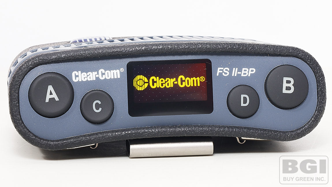 USED HME Clear-Com Free Speak II 1.9GHz FS II-BP BP1G9 Wireless Intercom Beltpac Only