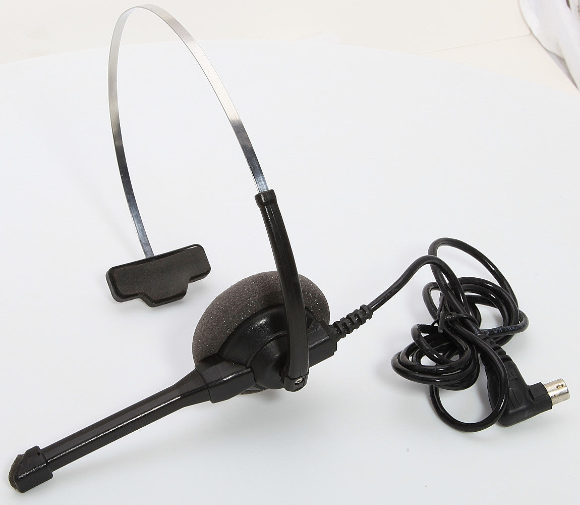 HME HS12 Headset With Microphone For COM6000 Wireless Drive Thru Intercom Beltpack