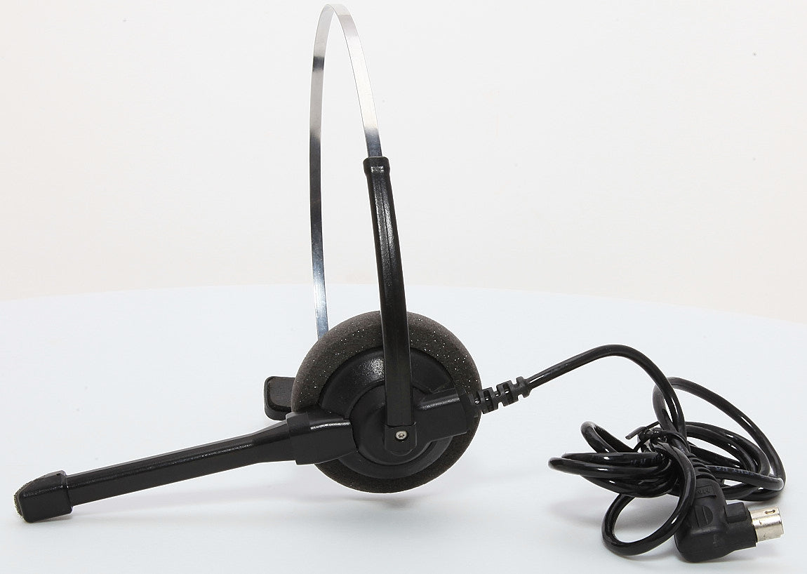 HME HS12 Headset With Microphone For COM6000 Wireless Drive Thru Intercom Beltpack