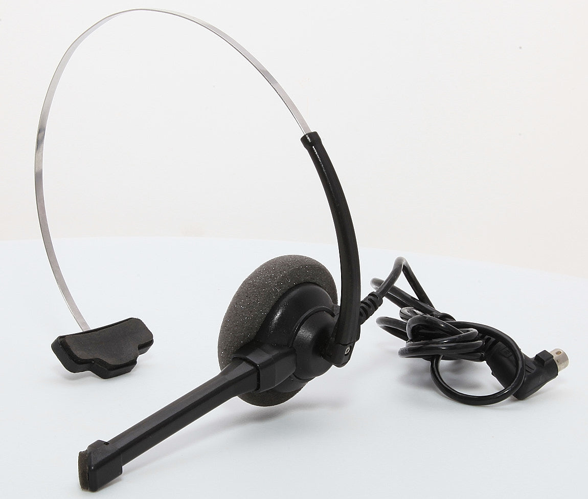 HME HS12 Headset With Microphone For COM6000 Wireless Drive Thru Intercom Beltpack
