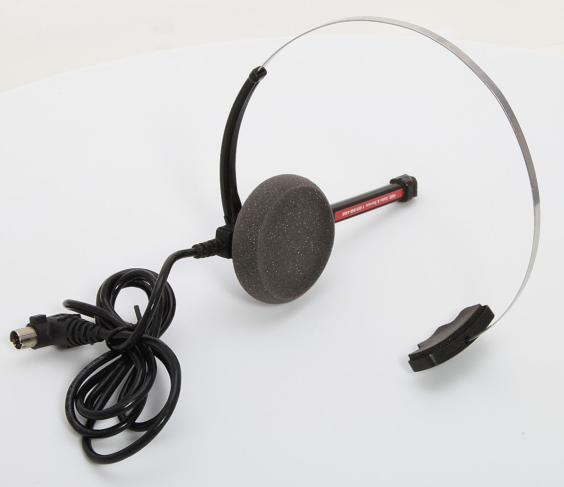 HME HS12 Headset With Microphone For COM6000 Wireless Drive Thru Intercom Beltpack