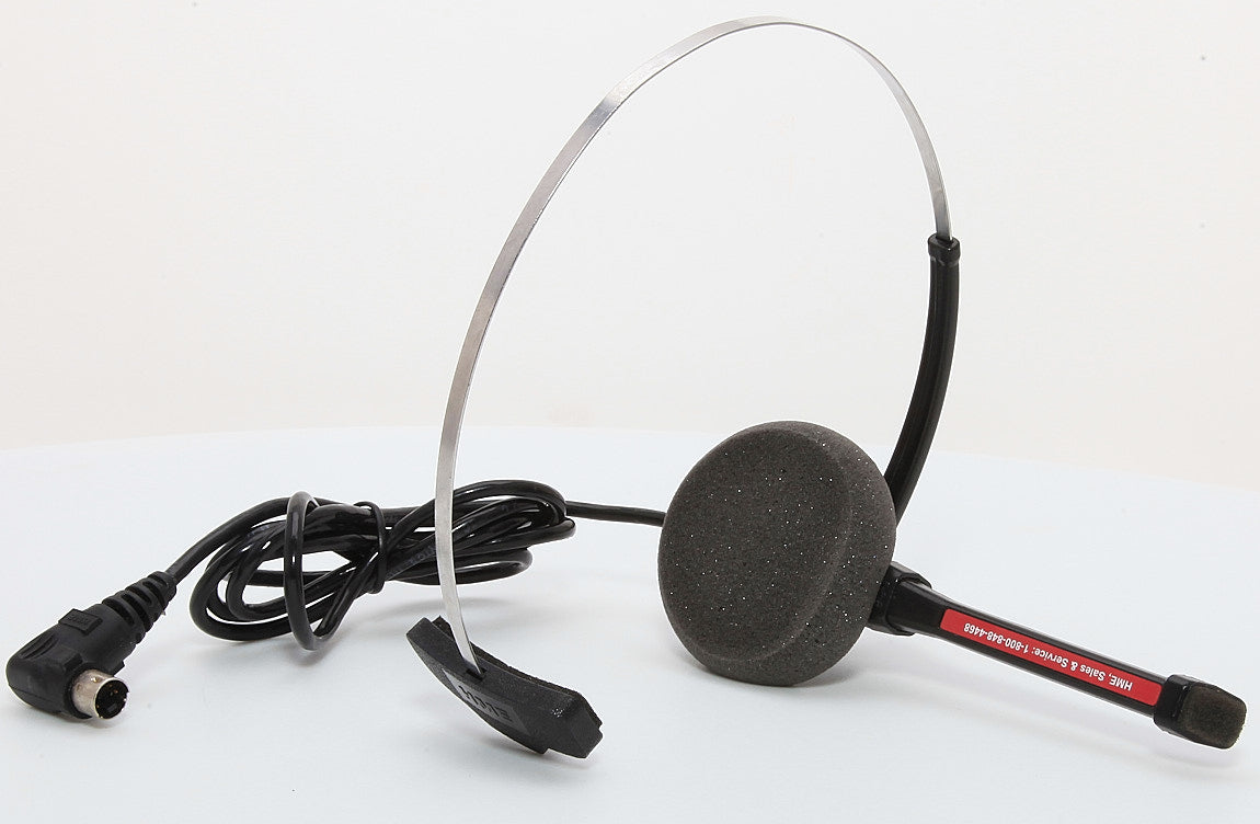 NEW HME HS12 Headset With Microphone For COM6000 Wireless Drive Thru Intercom Beltpack