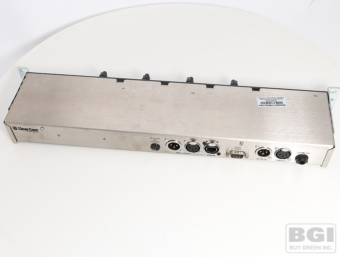 ClearCom HelixNet HRM-4X 4-Channel Intercom 1RU Digital Partyline Remote Station