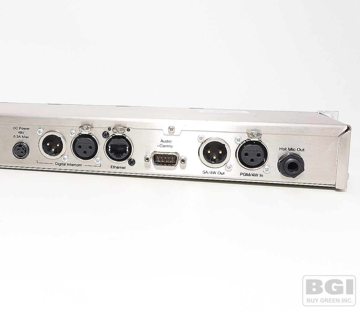 ClearCom HelixNet HRM-4X 4-Channel Intercom 1RU Digital Partyline Remote Station