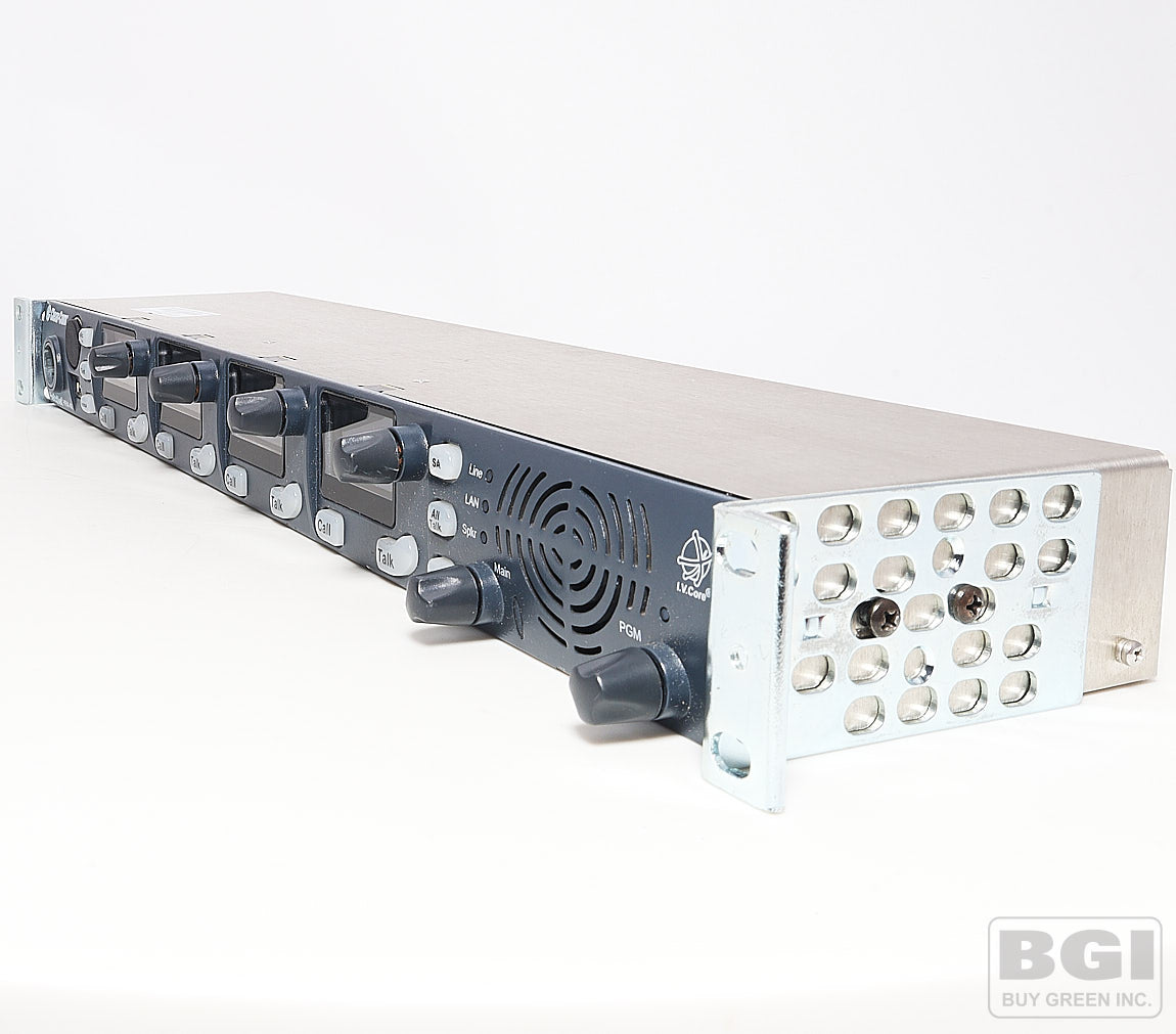 ClearCom HelixNet HRM-4X 4-Channel Intercom 1RU Digital Partyline Remote Station