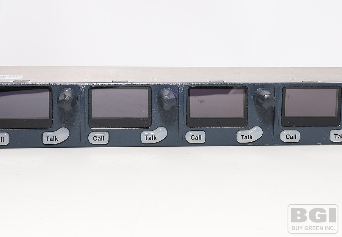 ClearCom HelixNet HRM-4X 4-Channel Intercom 1RU Digital Partyline Remote Station