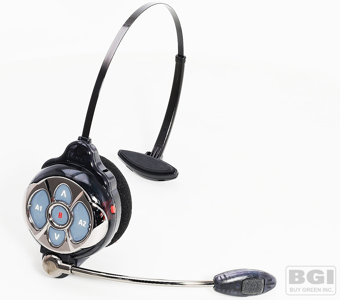 NEW HME HS6300 Chrome Headset For BASE 6000 Ion IQ 6100 & EOS HD 6200 Drive Thru Intercoms