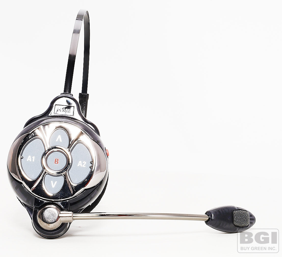 NEW HME HS6300 Chrome Headset For BASE 6000 Ion IQ 6100 & EOS HD 6200 Drive Thru Intercoms