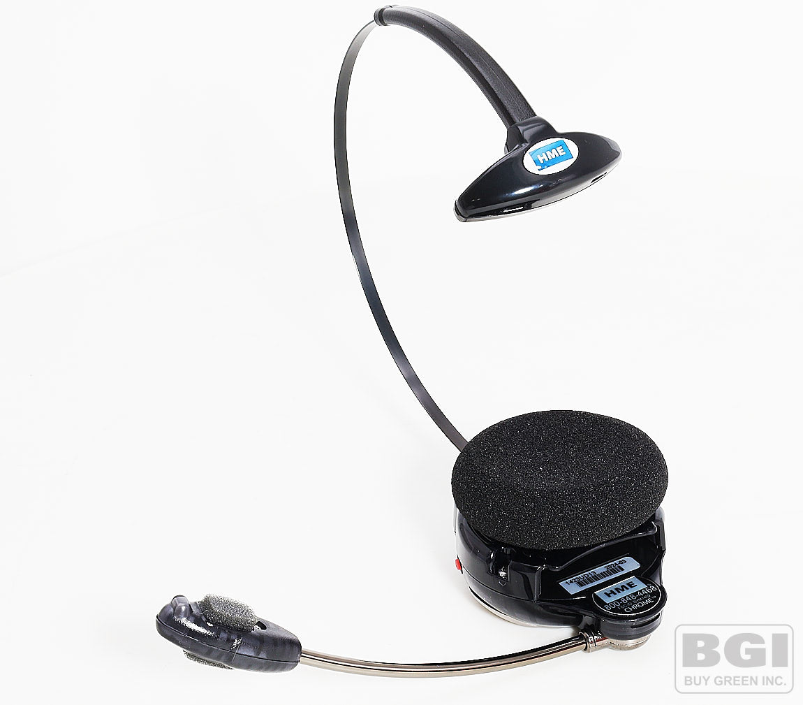 NEW HME HS6300 Chrome Headset For BASE 6000 Ion IQ 6100 & EOS HD 6200 Drive Thru Intercoms