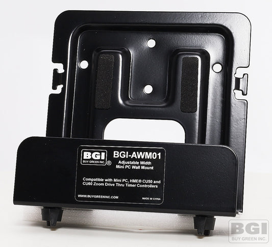 BGI-AWM01 Adjustable Width Wall Mount for HME® CU50 CU60 Zoom Nitro Timer Controller