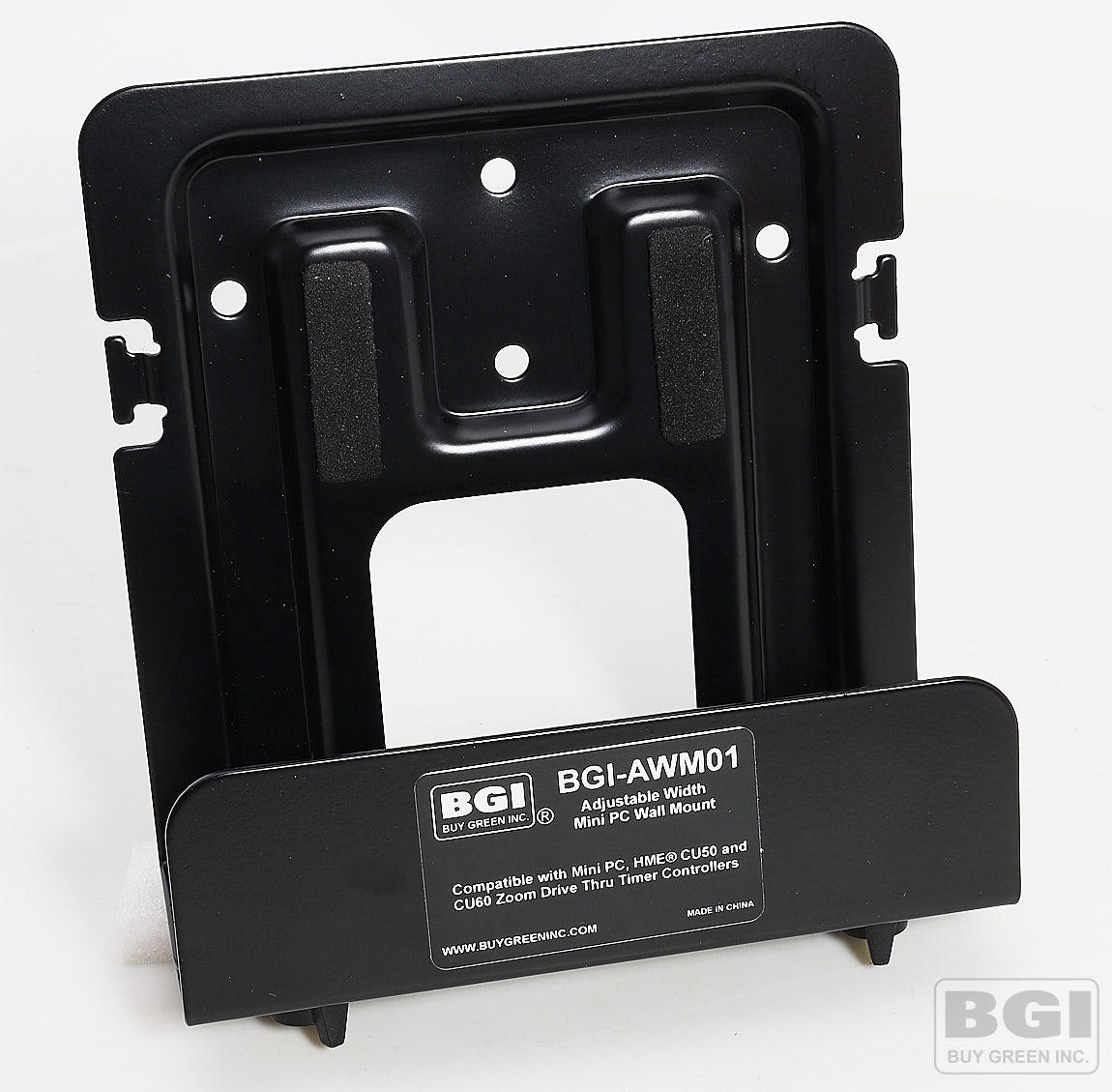 BGI-AWM01 Adjustable Width Wall Mount for HME® CU50 CU60 Zoom Nitro Timer Controller