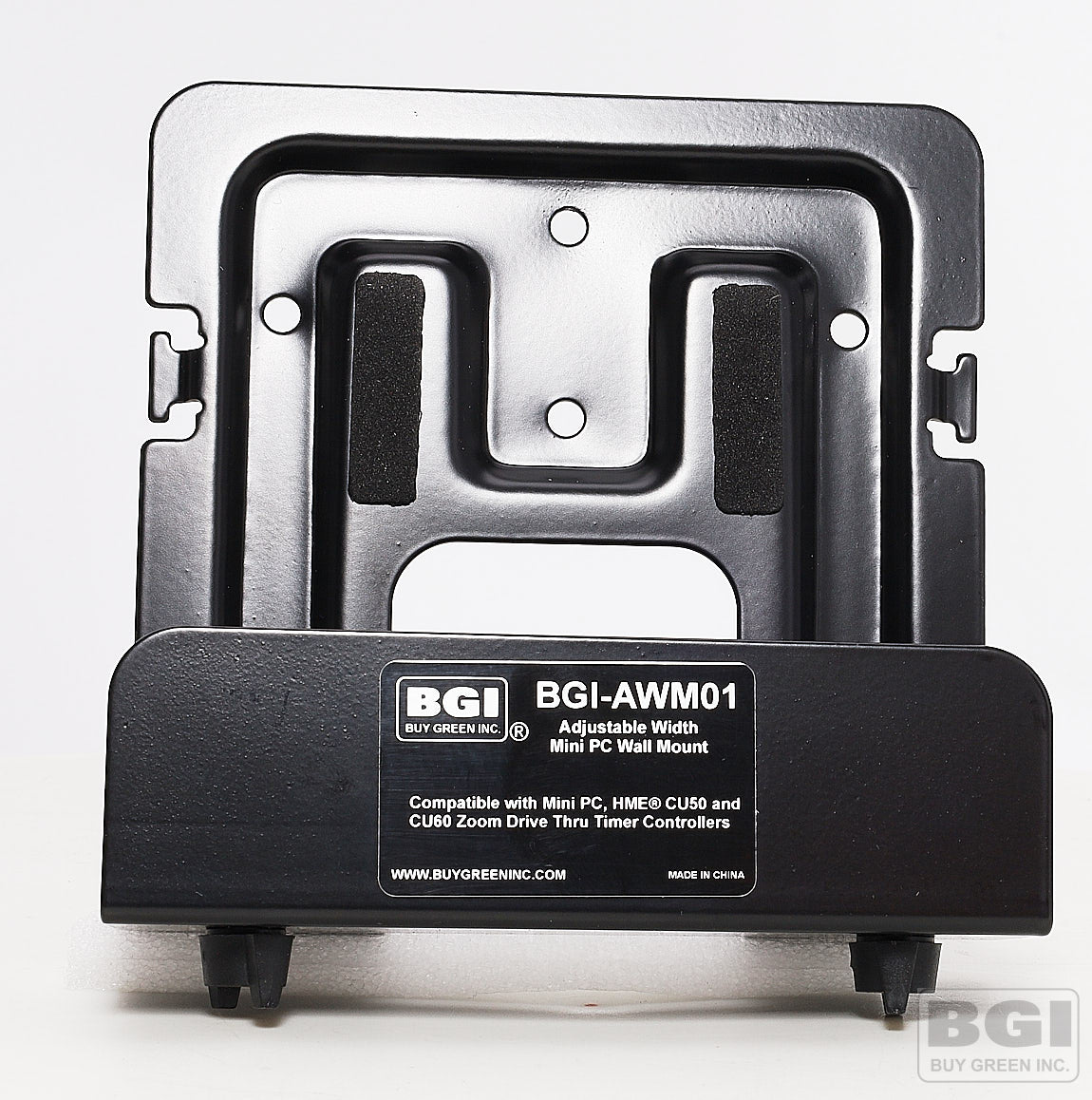 BGI-AWM01 Adjustable Width Wall Mount for HME® CU50 CU60 Zoom Nitro Timer Controller