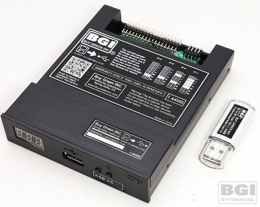 New Floppy Drive TO USB Converter Kit  For MAZAK Fusion 640, Vertical Mill 410A