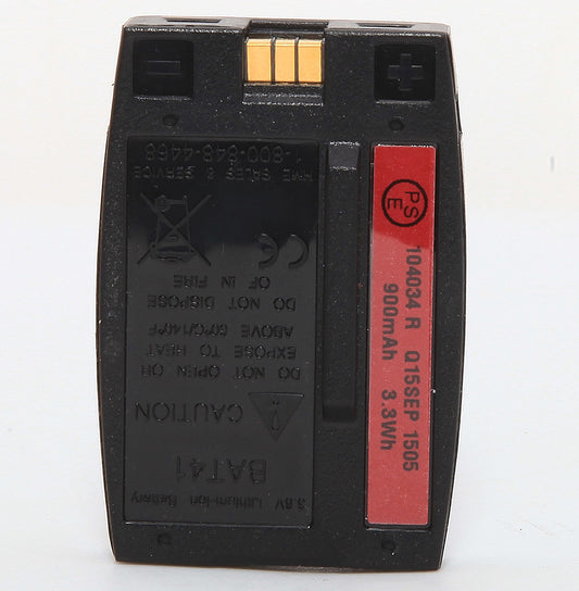 New Clear-Com HME BAT41 RED Rechargeable Lithium Ion Battery 3.6V 900mAh 3.3Wh This is Authentic OEM Battery Pack
