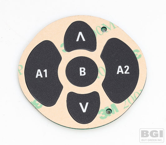 Keypad A1, A2, B, Volume Buttons for HME HS6100 HS6200 HS6300 Wireless Drive Thru Intercom Headset