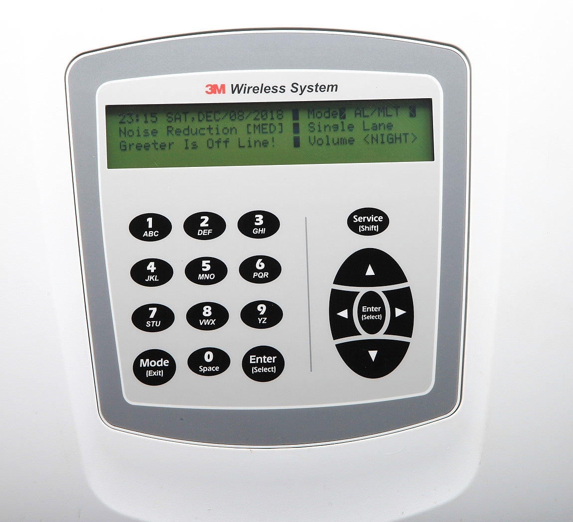 3M 1BAE XT Wireless Drive Thru Intercom Base + Vehicle Detector & Greeter Board