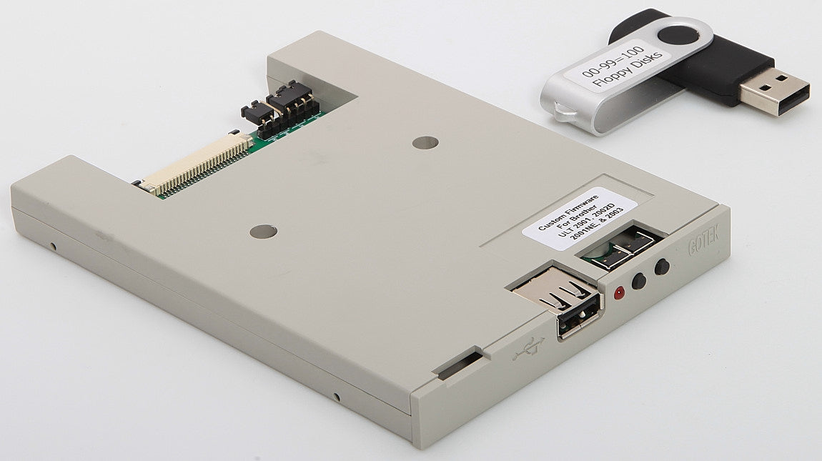Floppy Drive To USB Converter Upgrade Kit Emulator For Brother ULT 2001 2002D 2003 2003D
