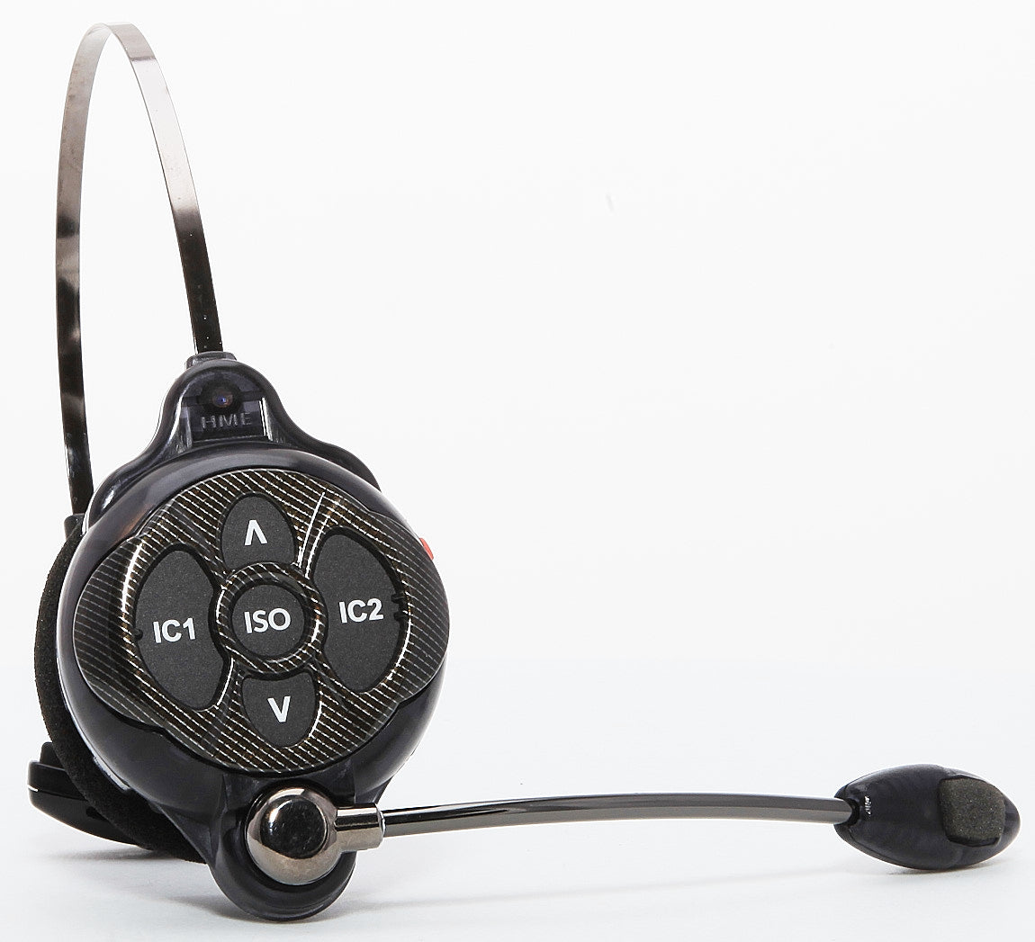 USED HME Clear-Com WH220 Wireless Headset For Clear-Com DX100 DX121 DX200 and DX210 Channels IC1,  IC2,  ISO