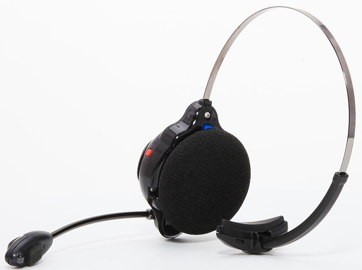 USED HME Clear-Com WH220 Wireless Headset For Clear-Com DX100 DX121 DX200 and DX210 Channels IC1,  IC2,  ISO