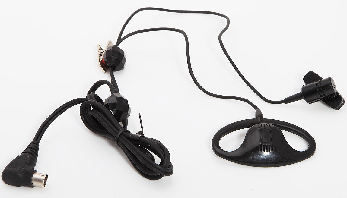 HME Clear-Com HME HS4-3 Earpiece Headset With Clip-On Microphone For DX Series Intercom, Such as BP200 BP210 BP410